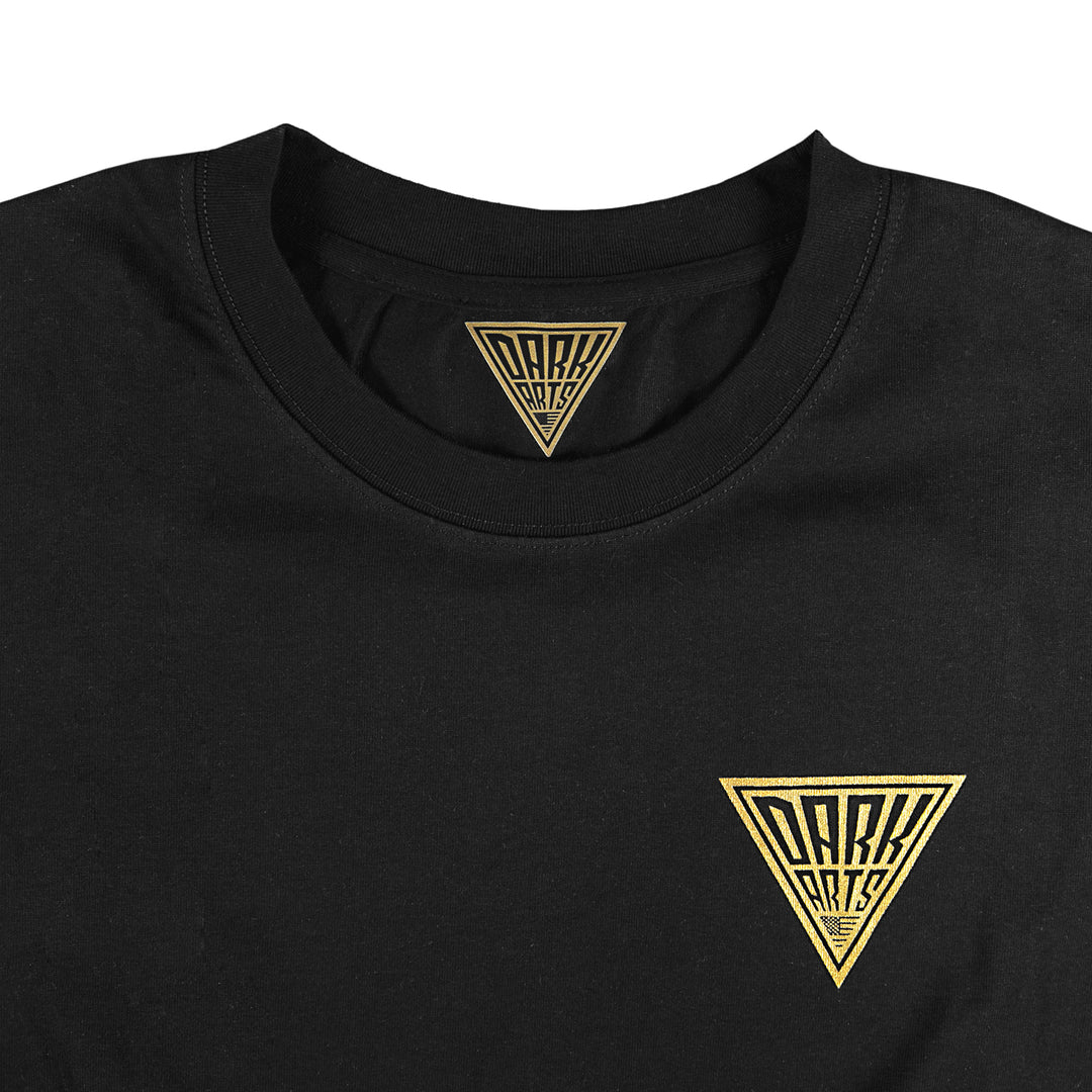 【90~00‘s】dark art tee Premium T-Shirt Black | Dark Arts Surf