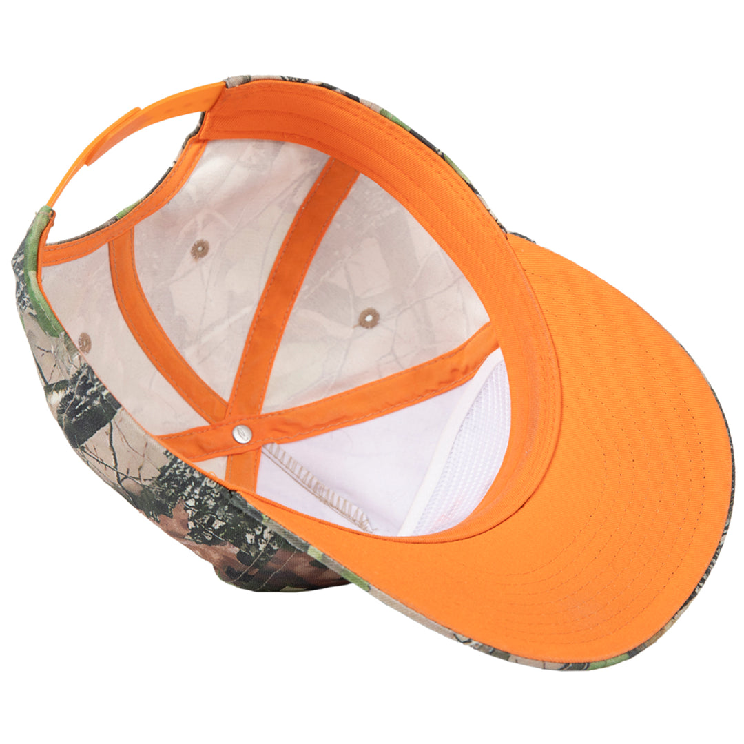 帽子 Tento Reflect Camo Drowcode hat Woodland Camo Red HFB Logo Hat – Half Face Blades